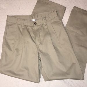 ☀️4/$20 CHAPS Khakis Pants 16 Regular adjustable